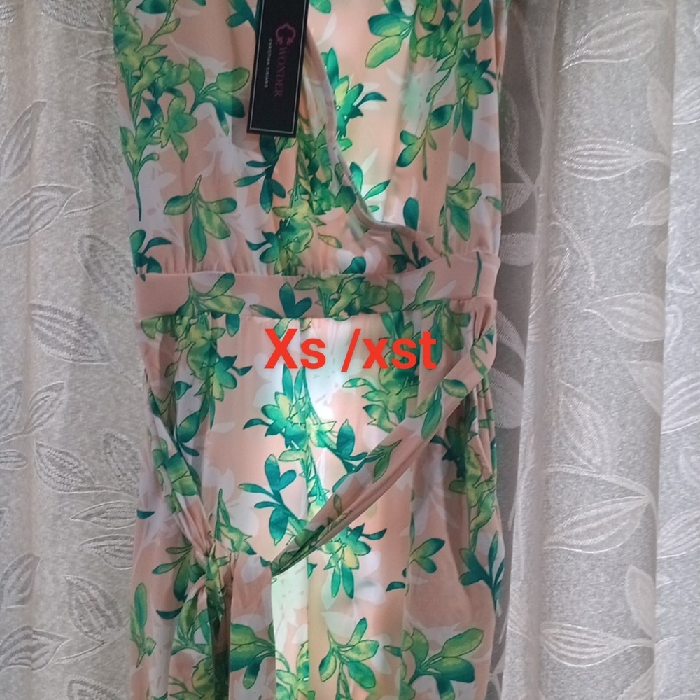 Floral Wrap Dress